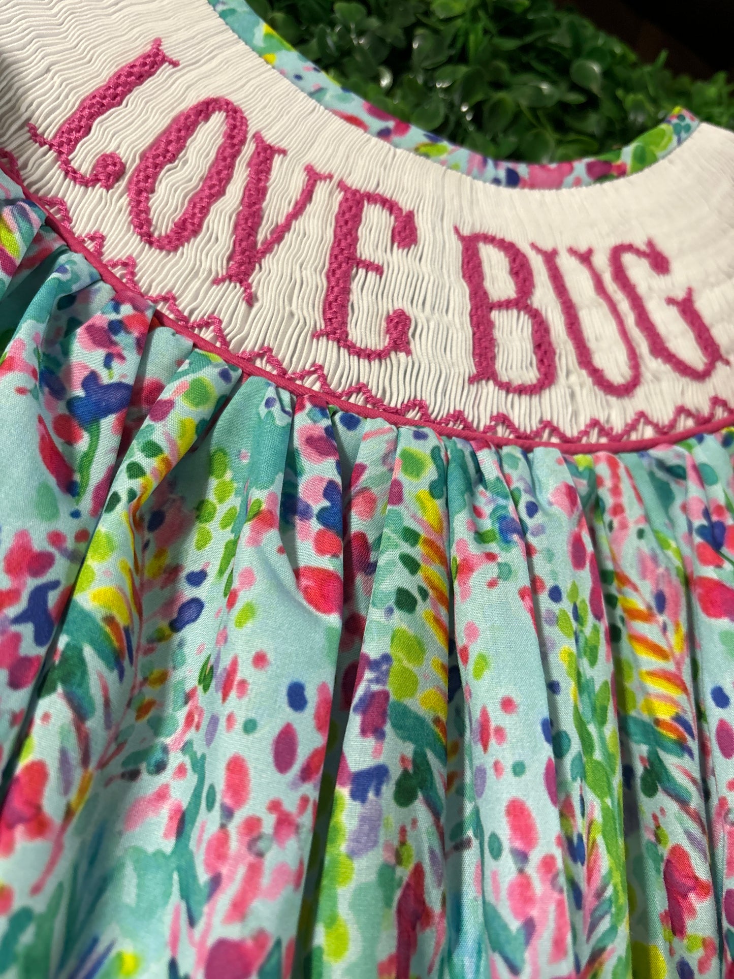 Love Bug Smock Dress