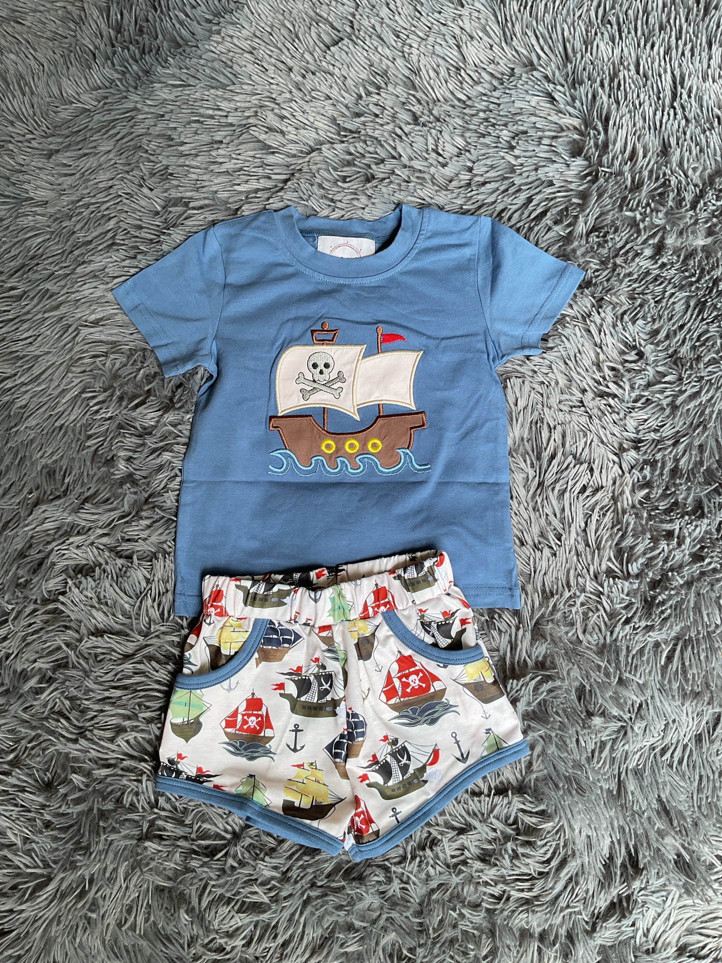 Pirates & Mermaid Short Set