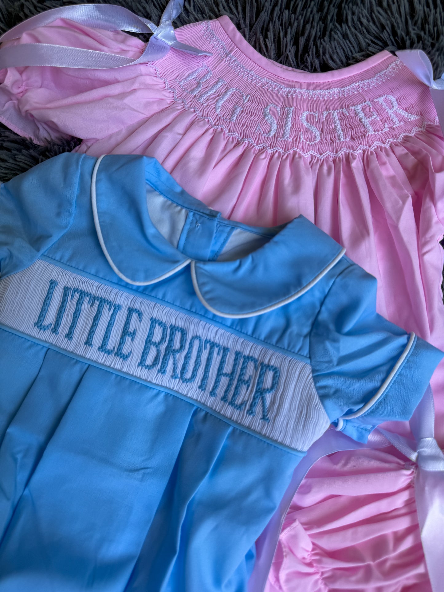 Pastel Smock Sister & Brother Collection