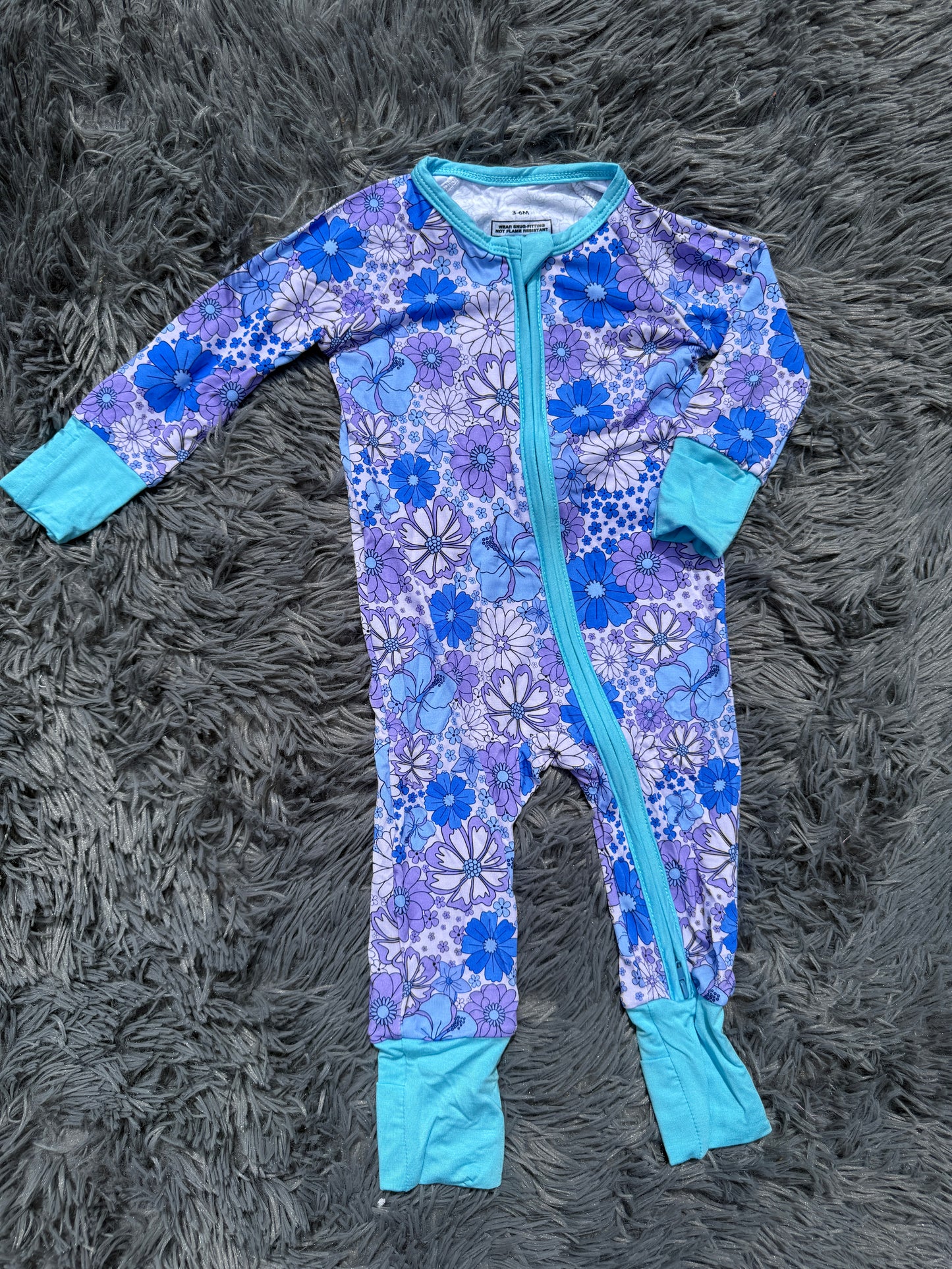 Floral Bamboo Zippy