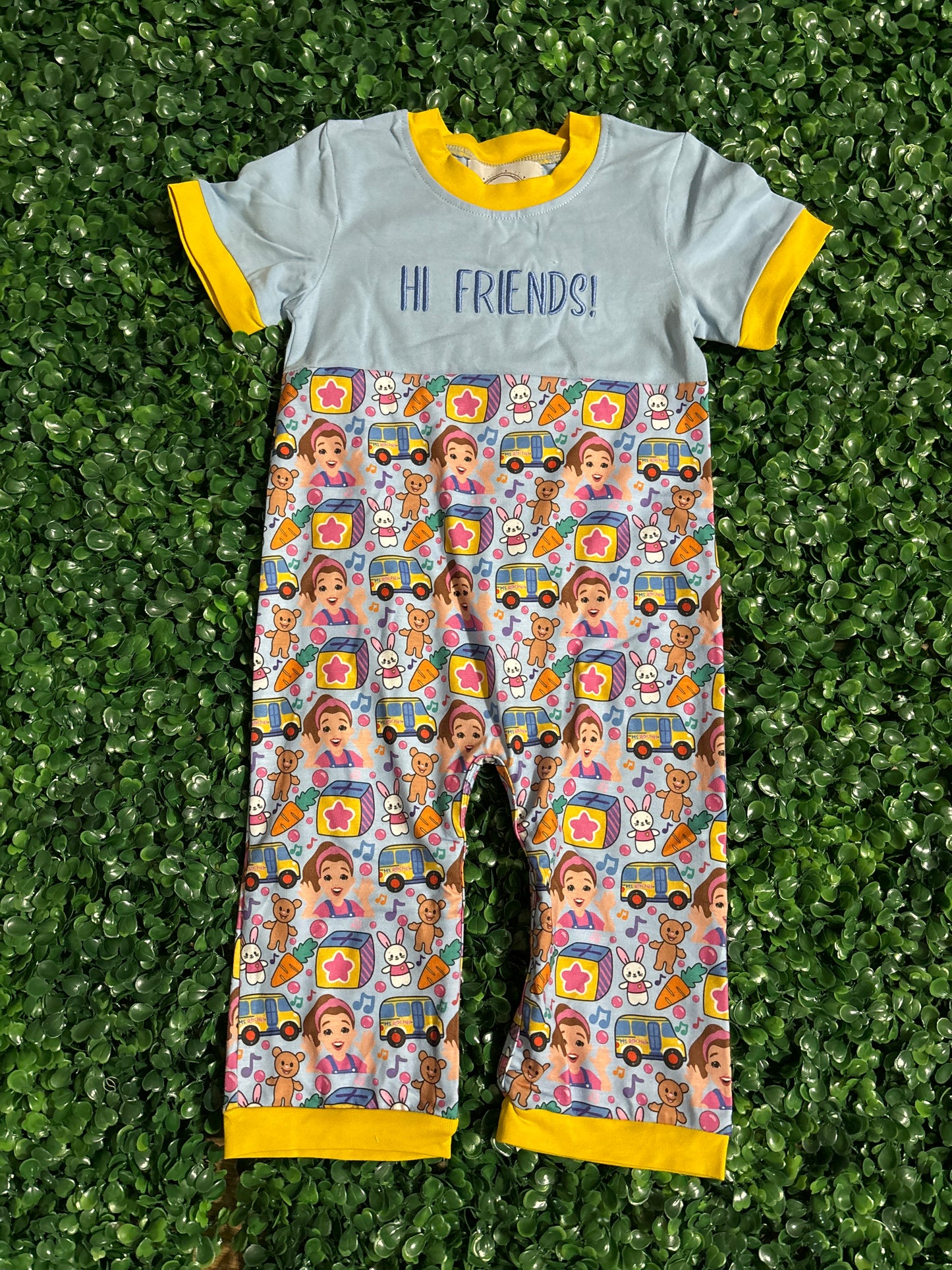 Hi Friends Romper