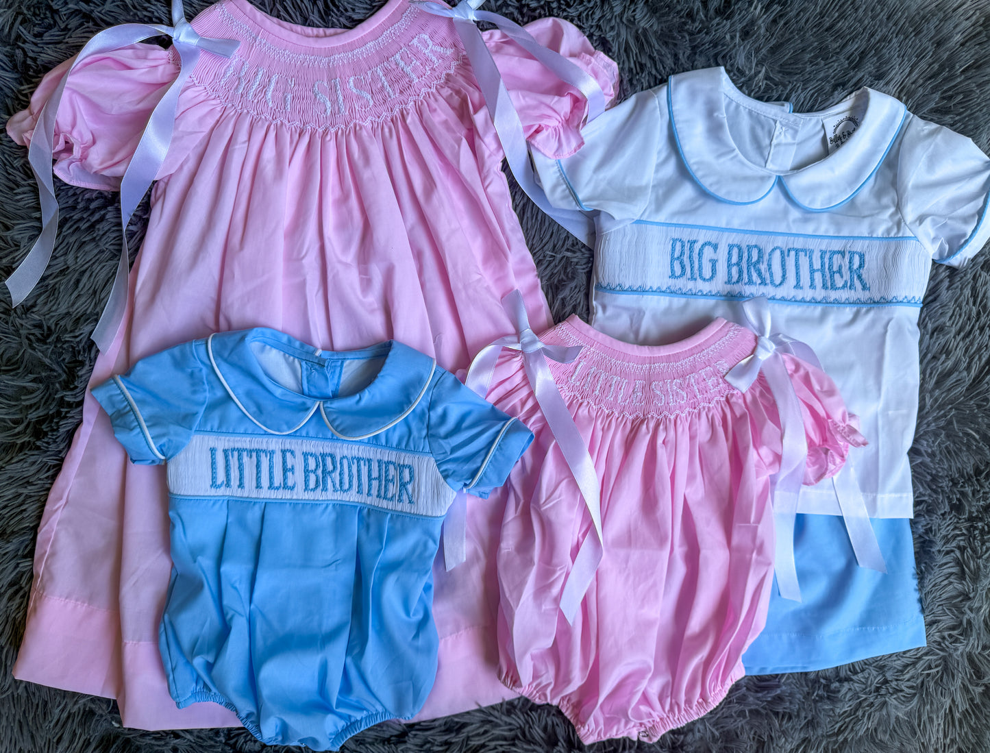 Pastel Smock Sister & Brother Collection