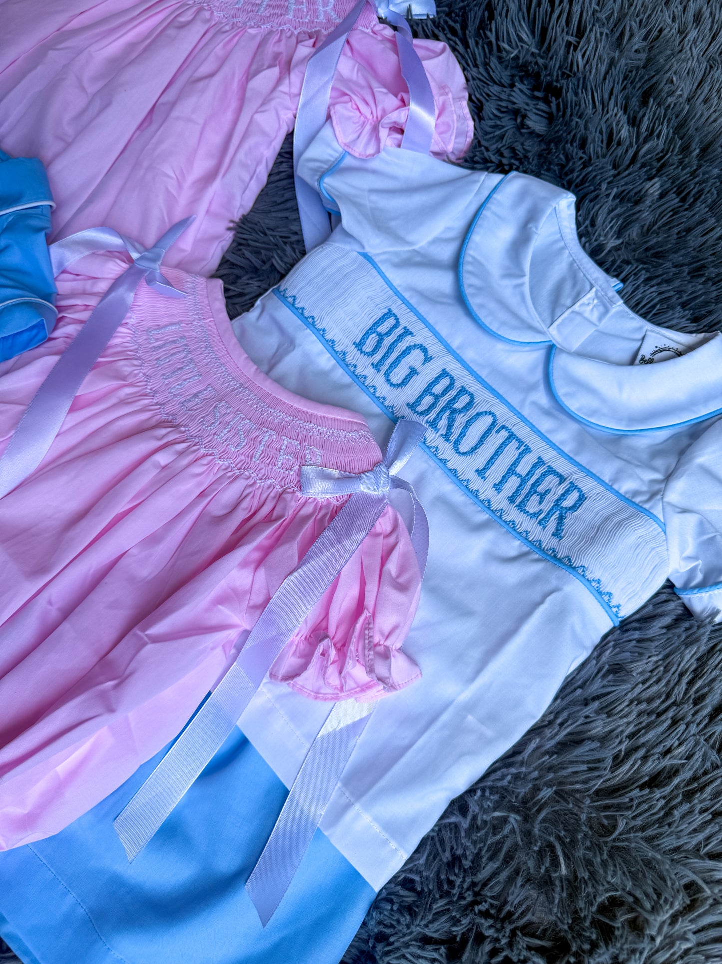 Pastel Smock Sister & Brother Collection
