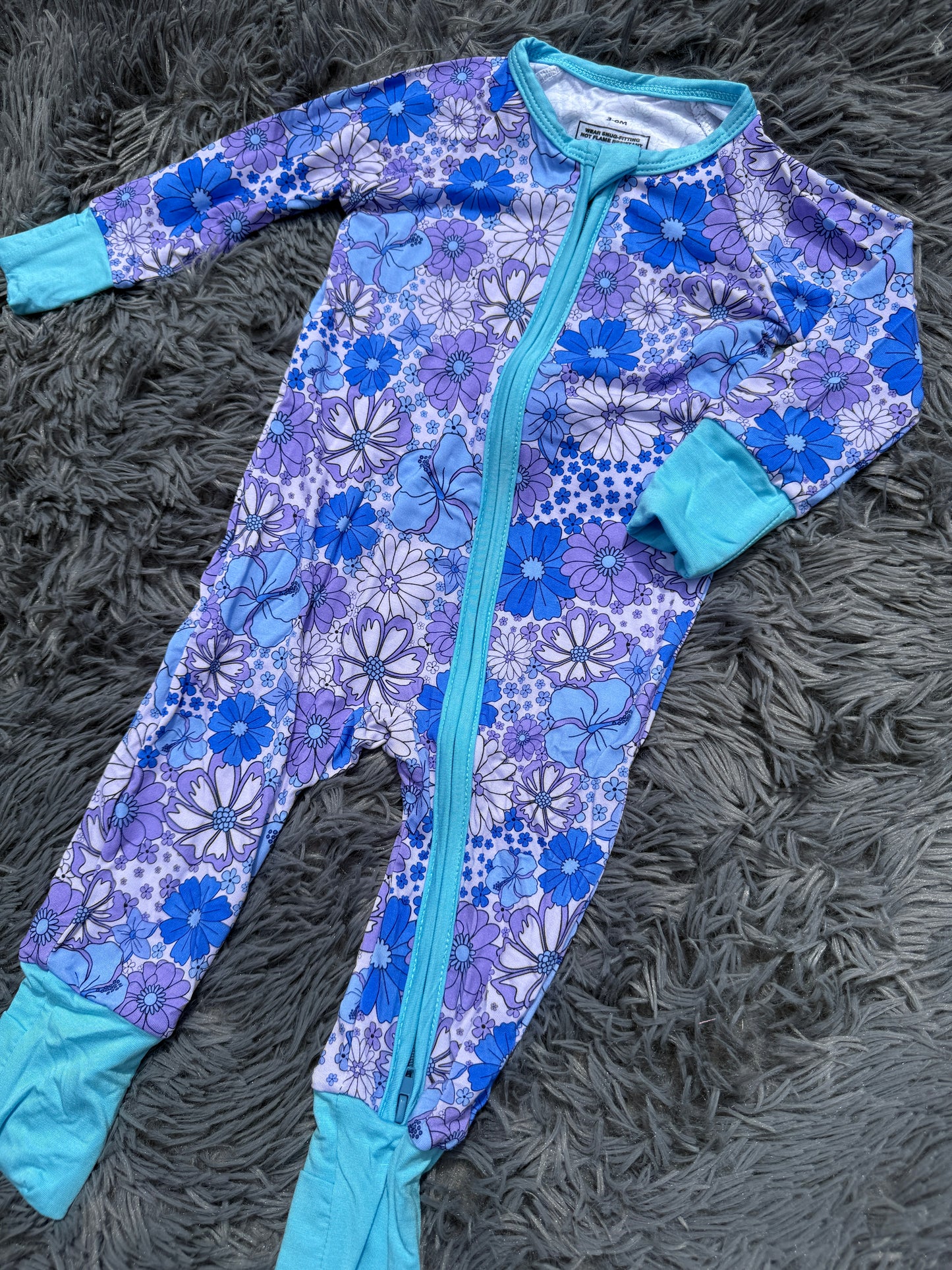 Floral Bamboo Zippy