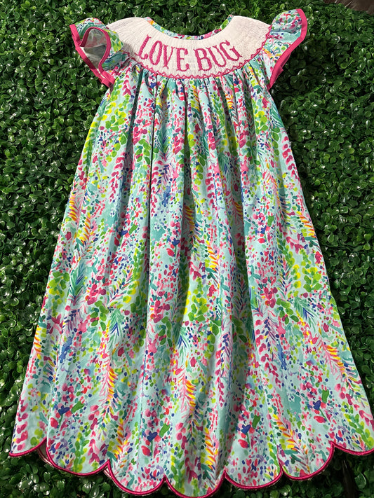 Love Bug Smock Dress