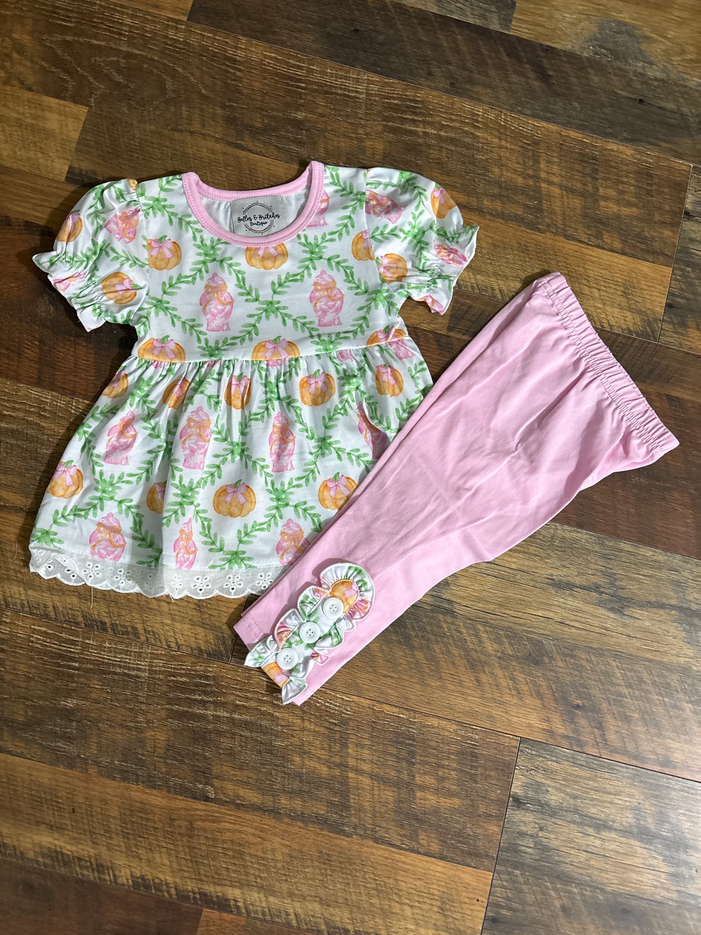 Little Miss Pumpkin Pants Set