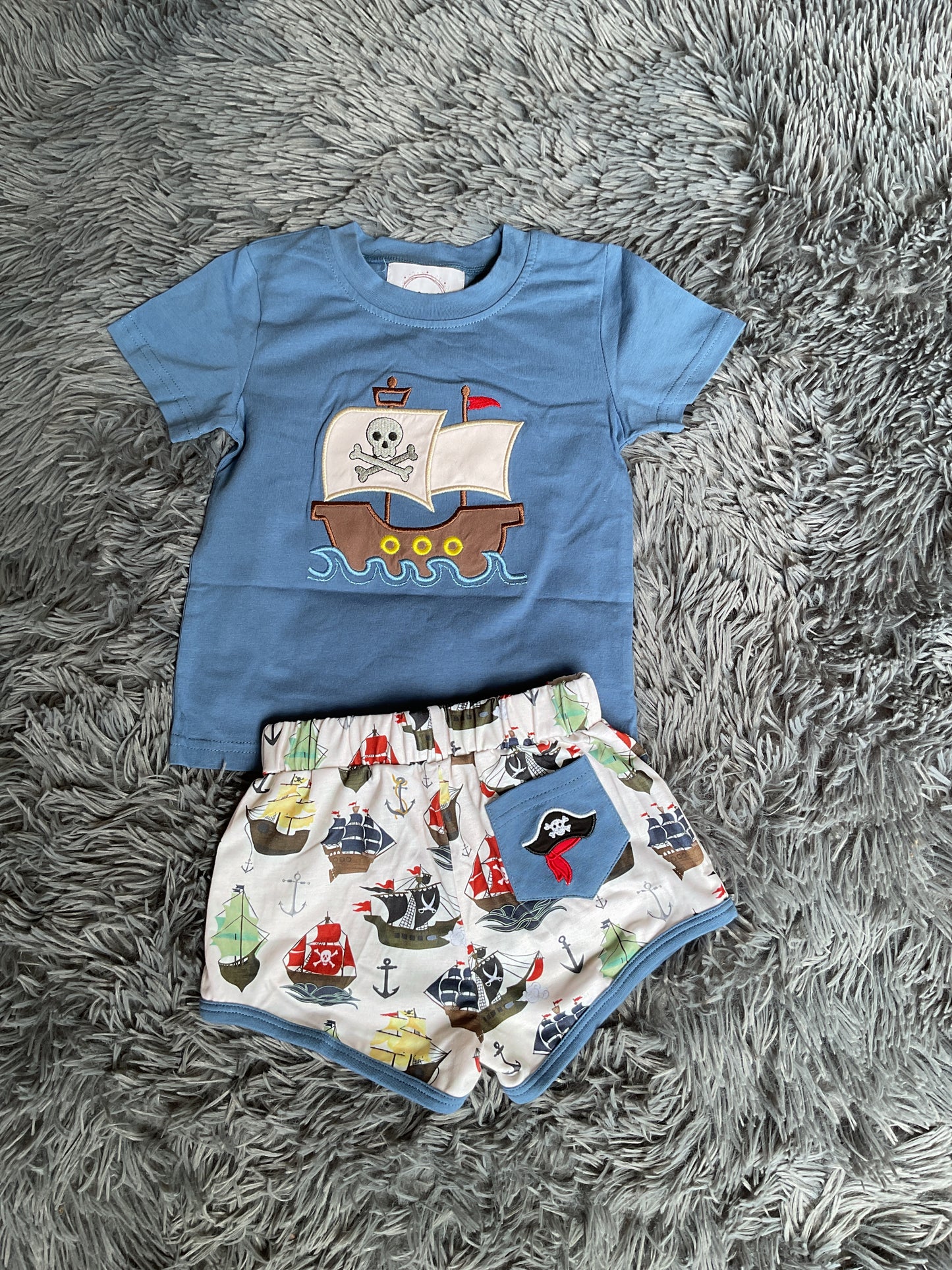 Pirates & Mermaid Short Set