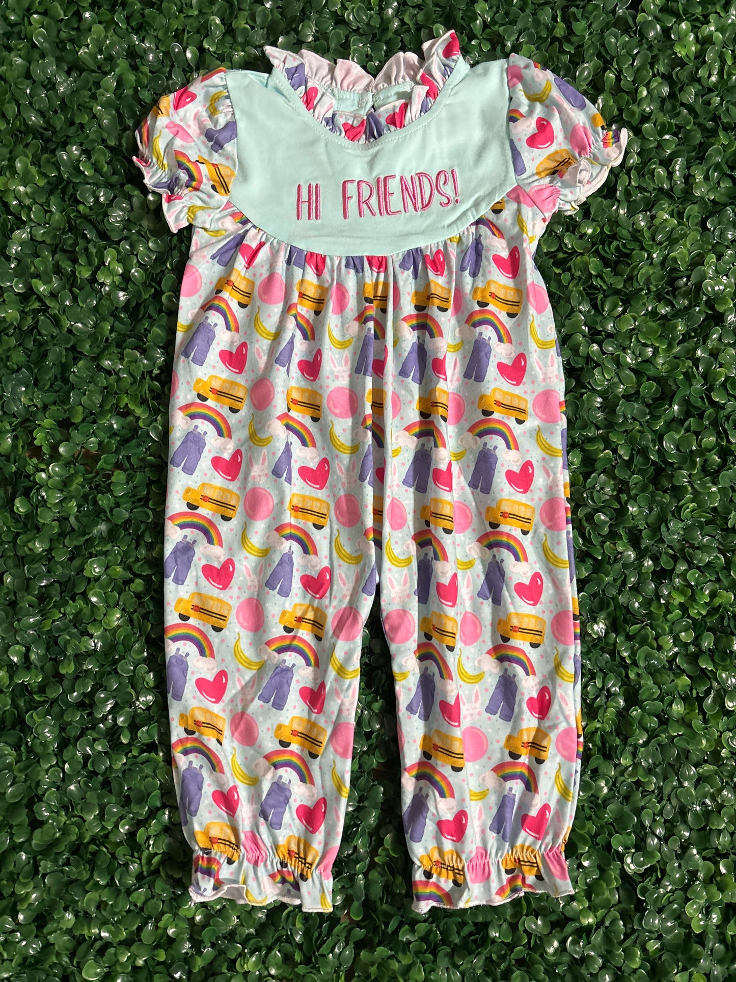 Hi Friends Romper