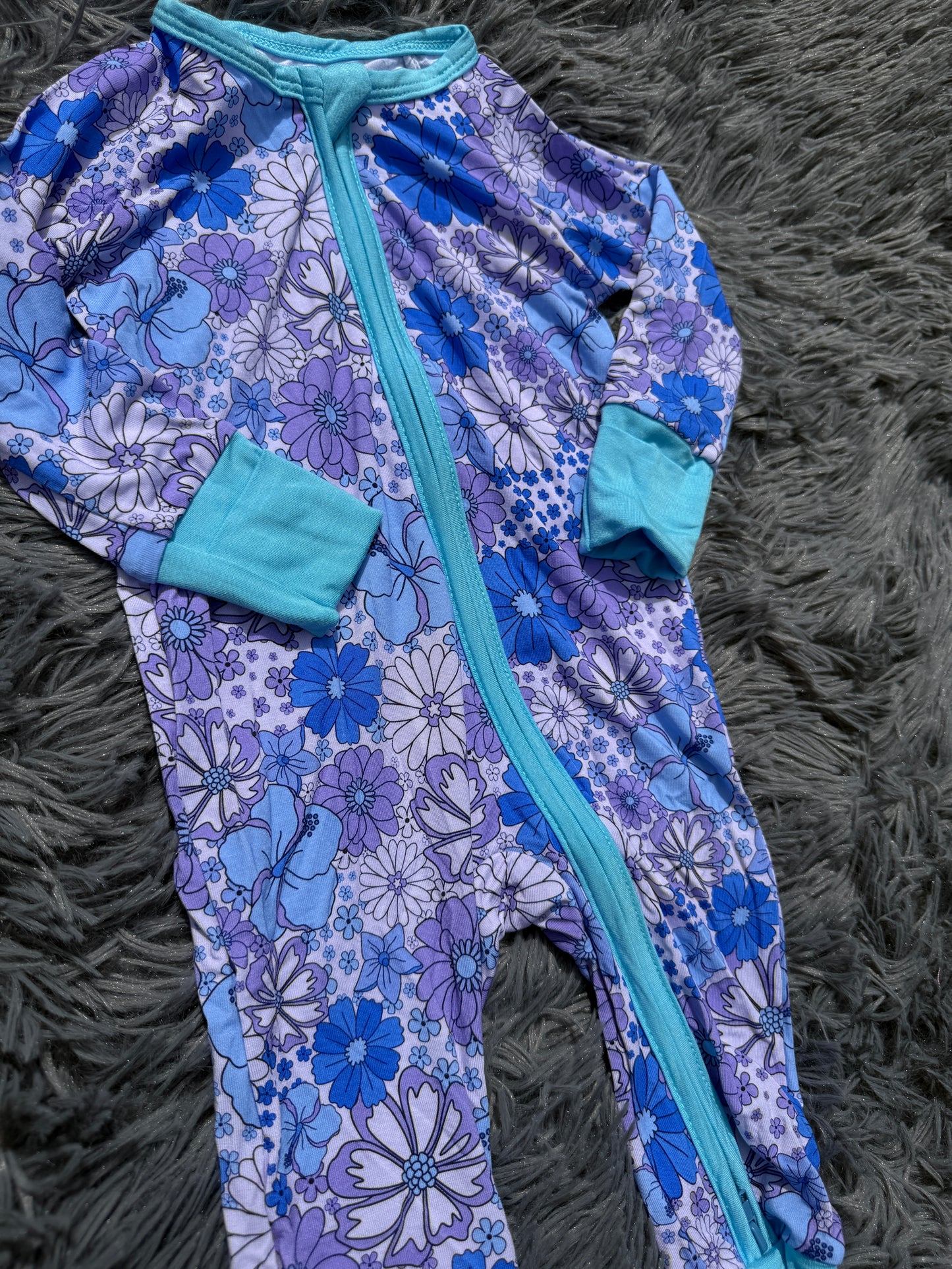 Floral Bamboo Zippy