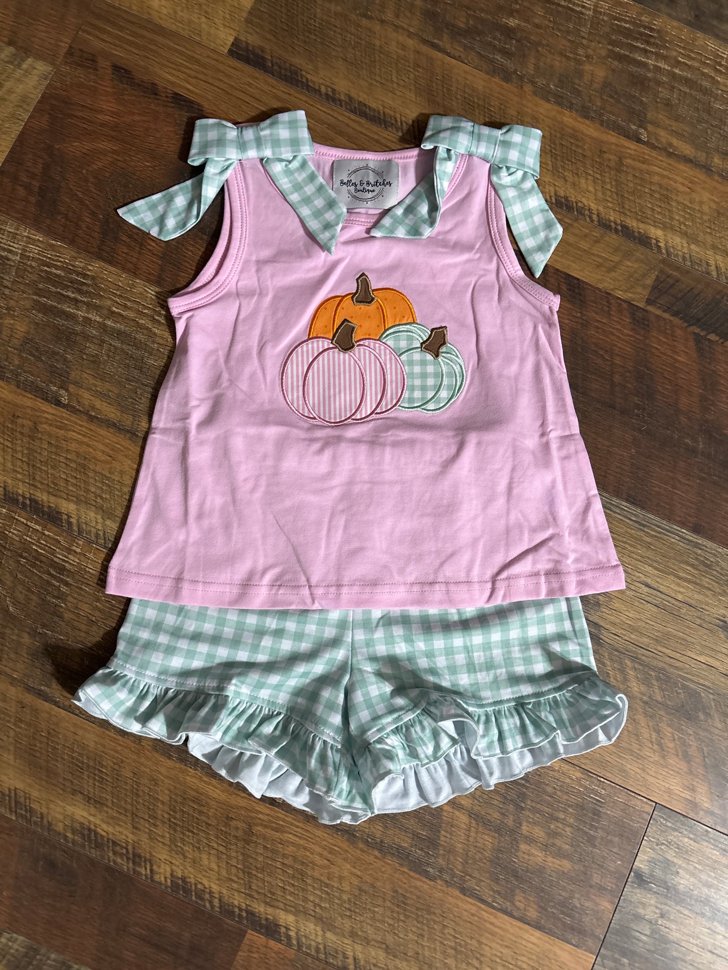 Plaid & Patchy Pumpkin Sibling Collection