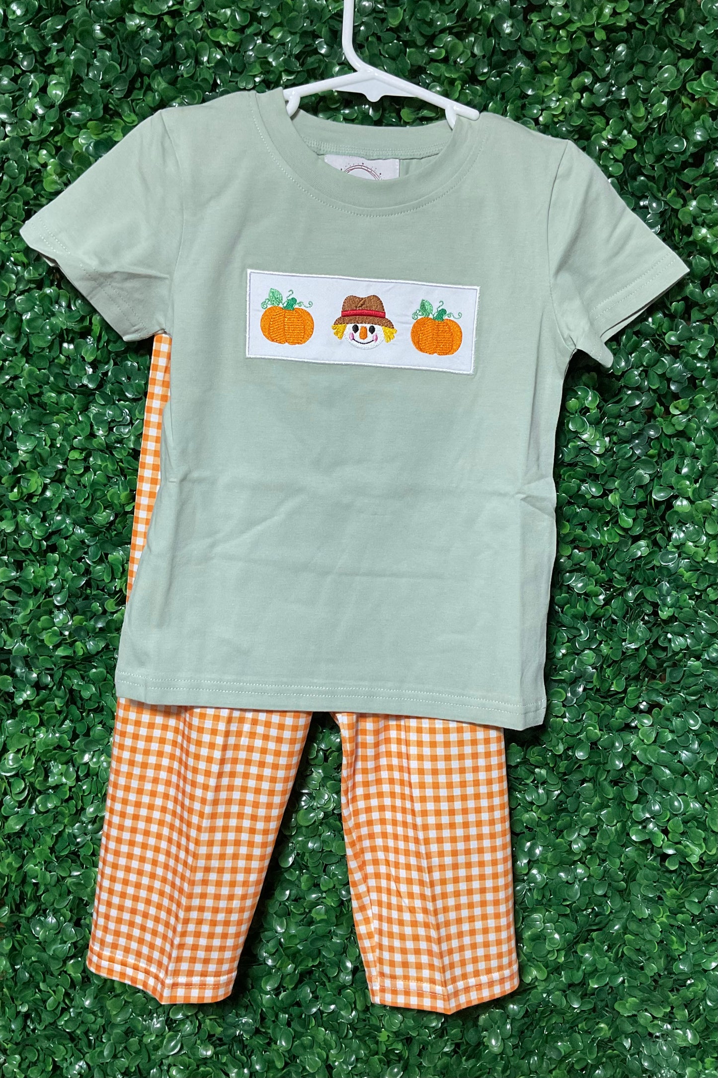 Scarecrow & Pumpkins Sibling Collection