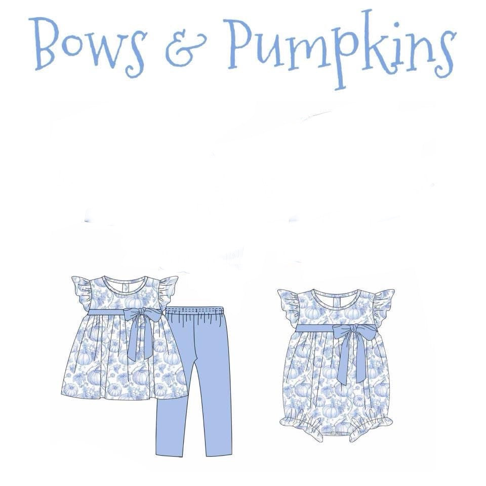 Bows & Pumpkins Sister Collection