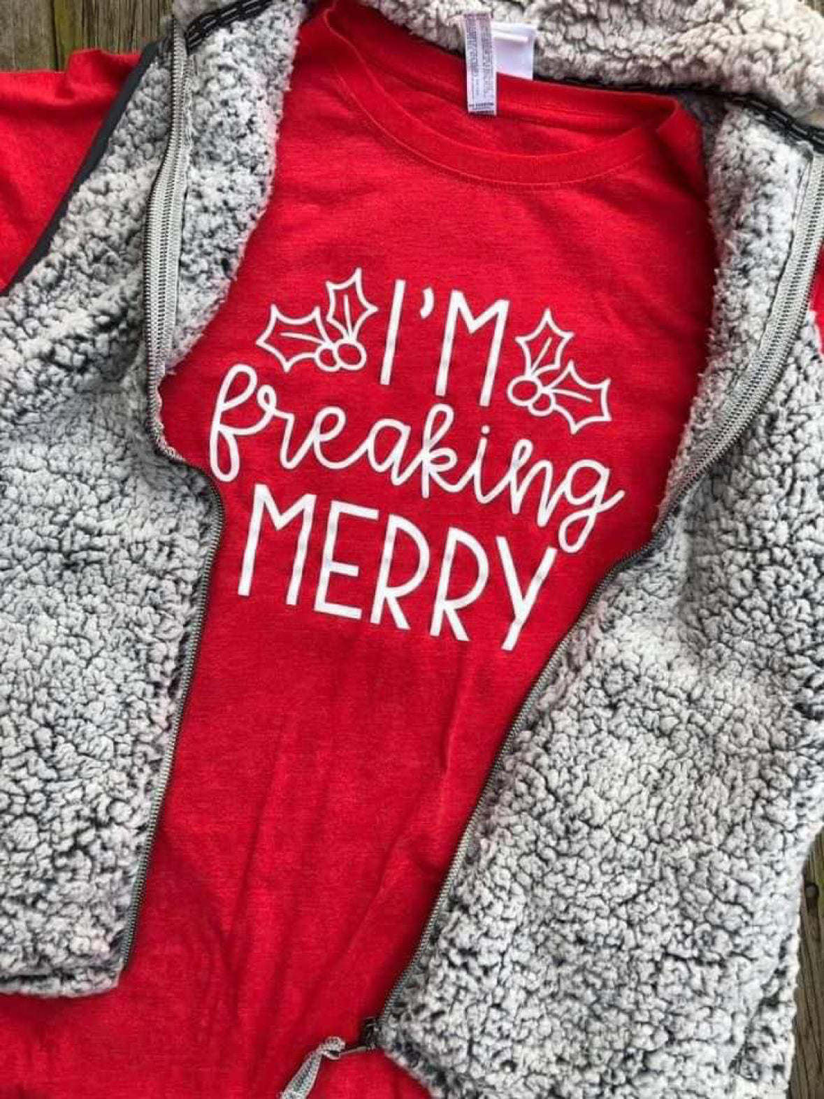 I'm Freaking Merry Tee I'm Freaking Merry Tee