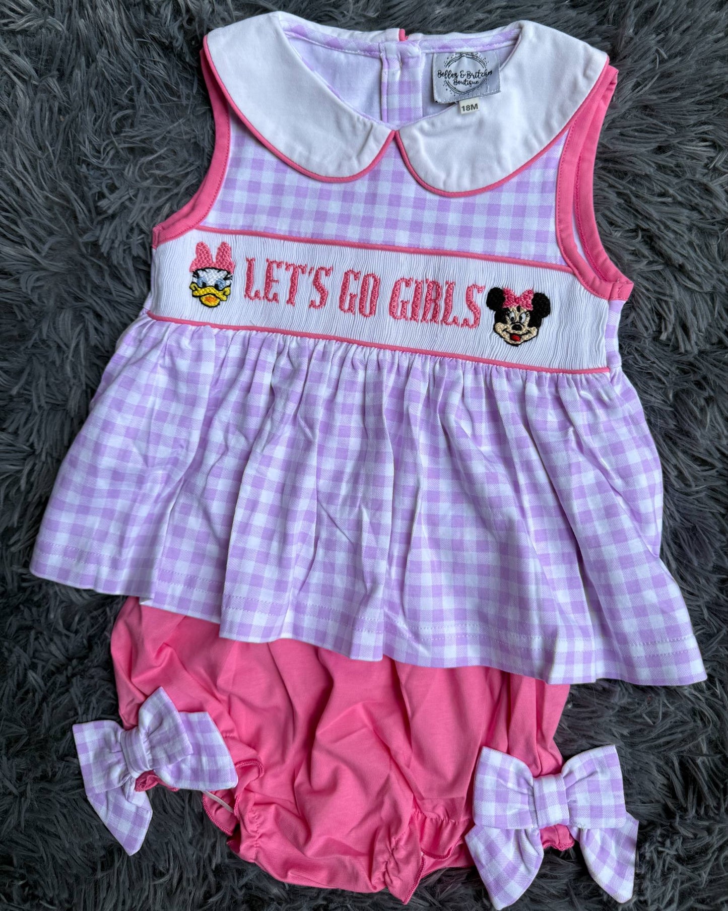 Let’s Go Girls Smocked Sister Collection