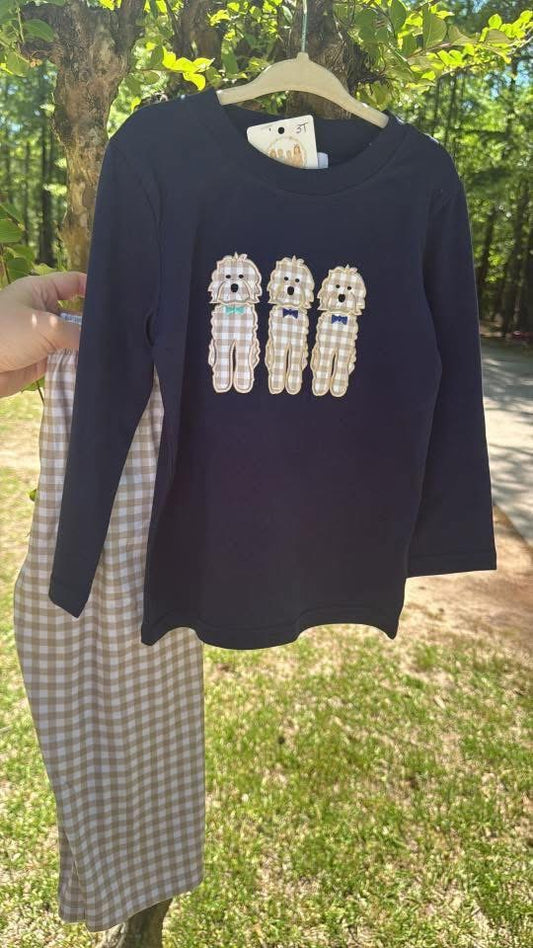 Puppy Trio Pants Set