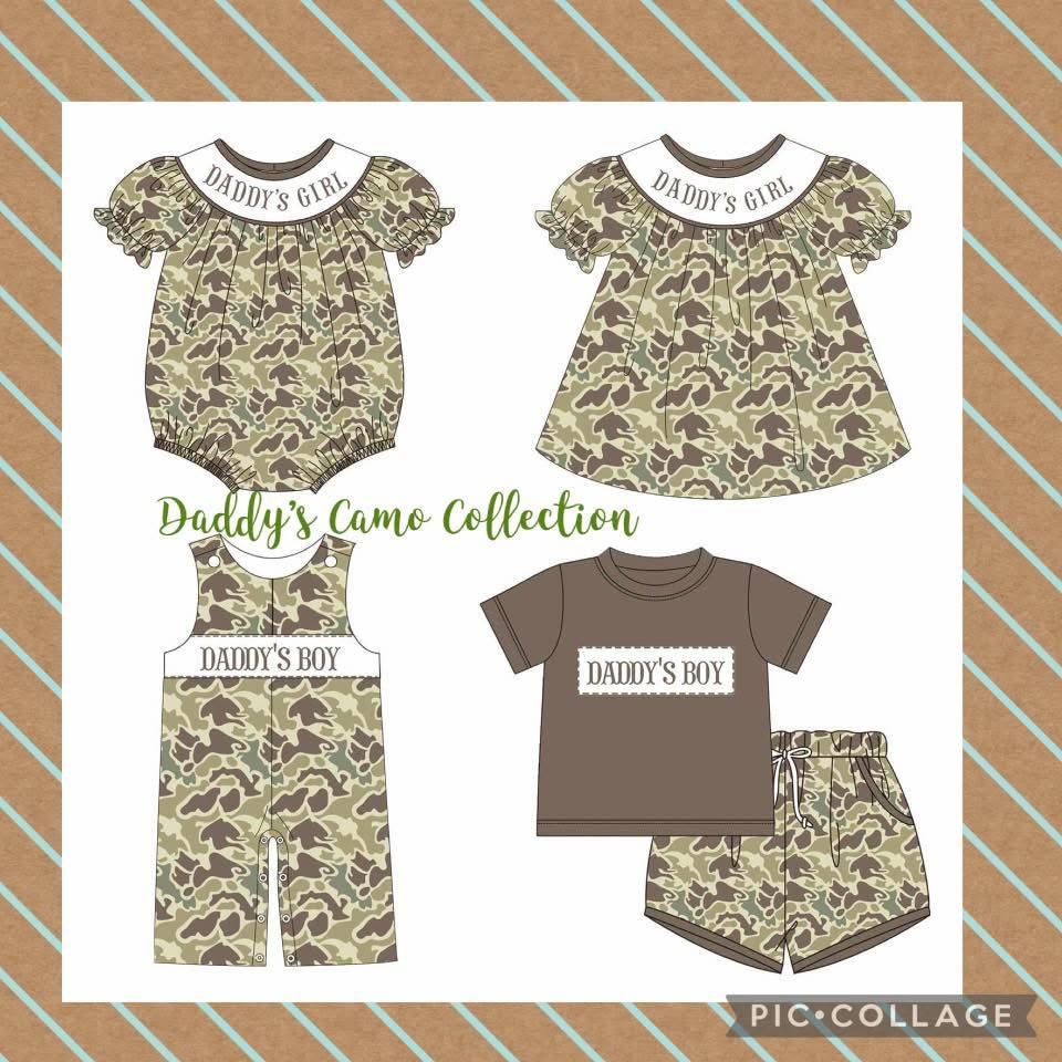 Daddy’s Camo Collection
