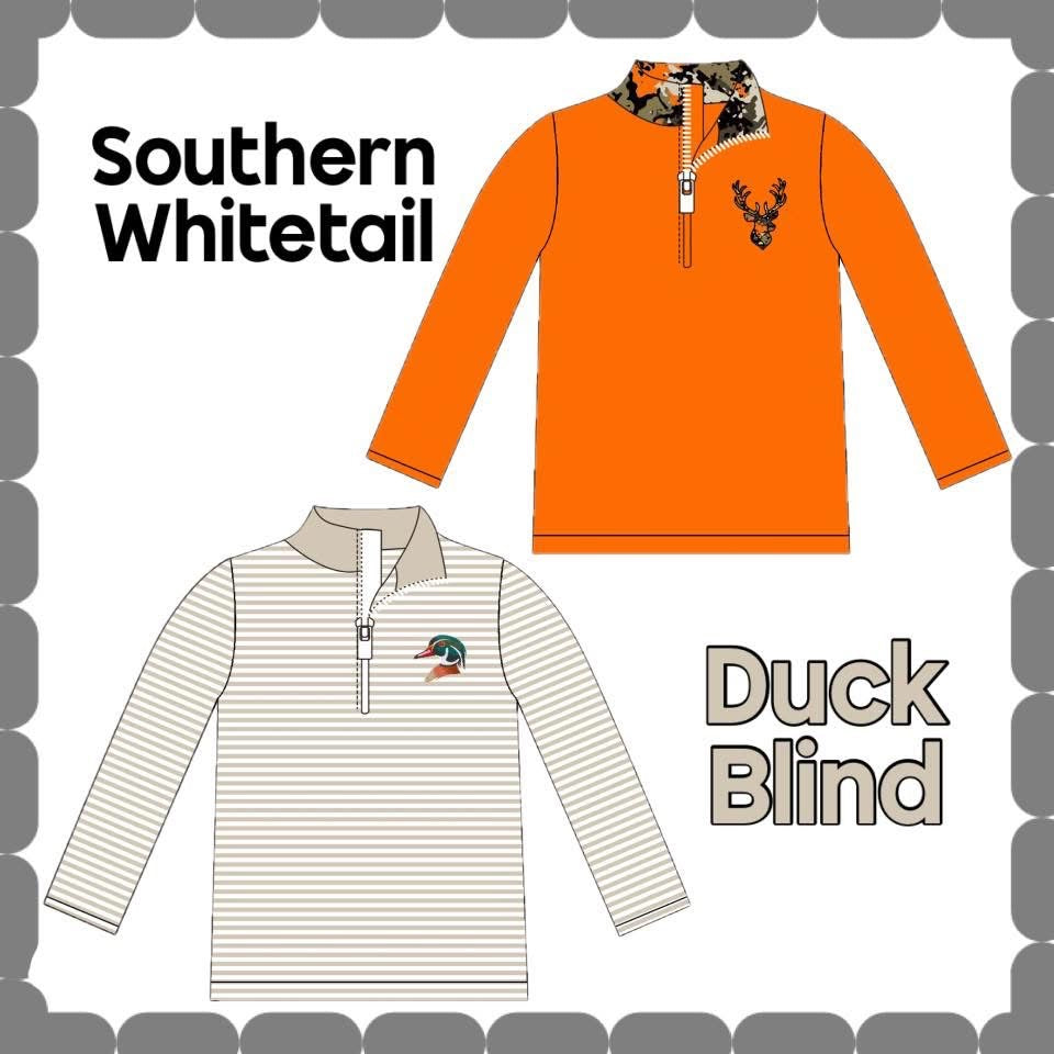 Southern Whitetail 1/4 Zip Pullover