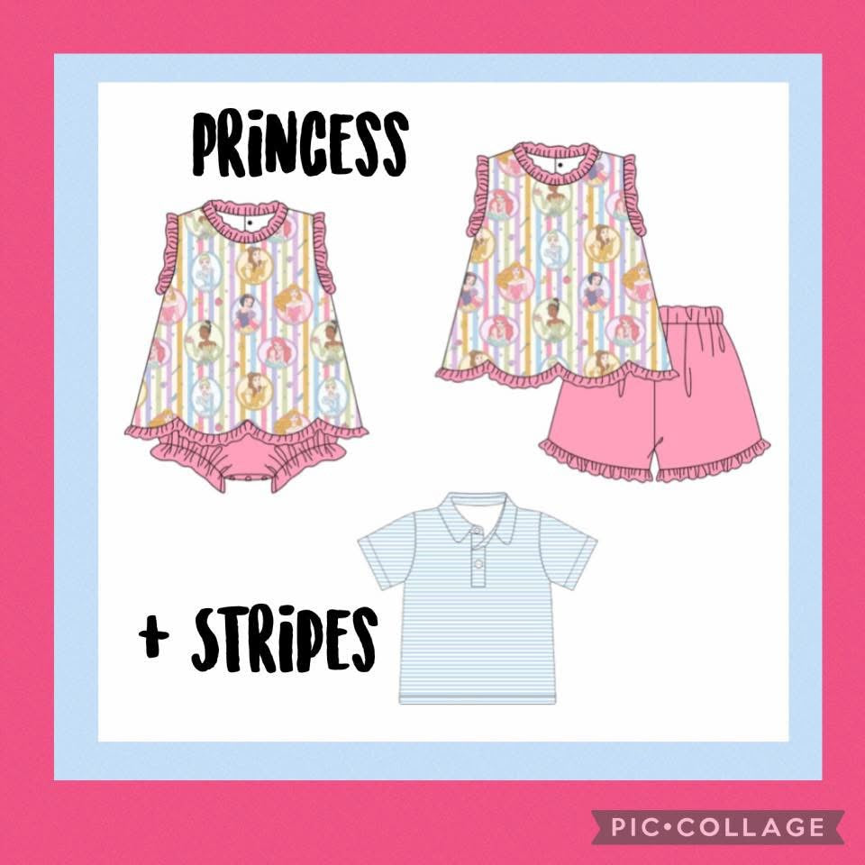 Princess Striped Collection