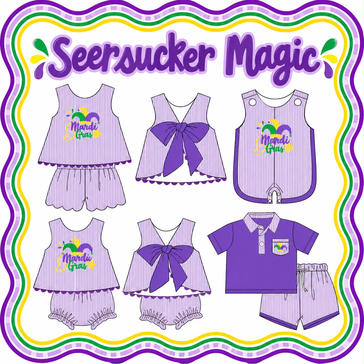 WS PO#36 Seersucker Magic ETA January to BBB
