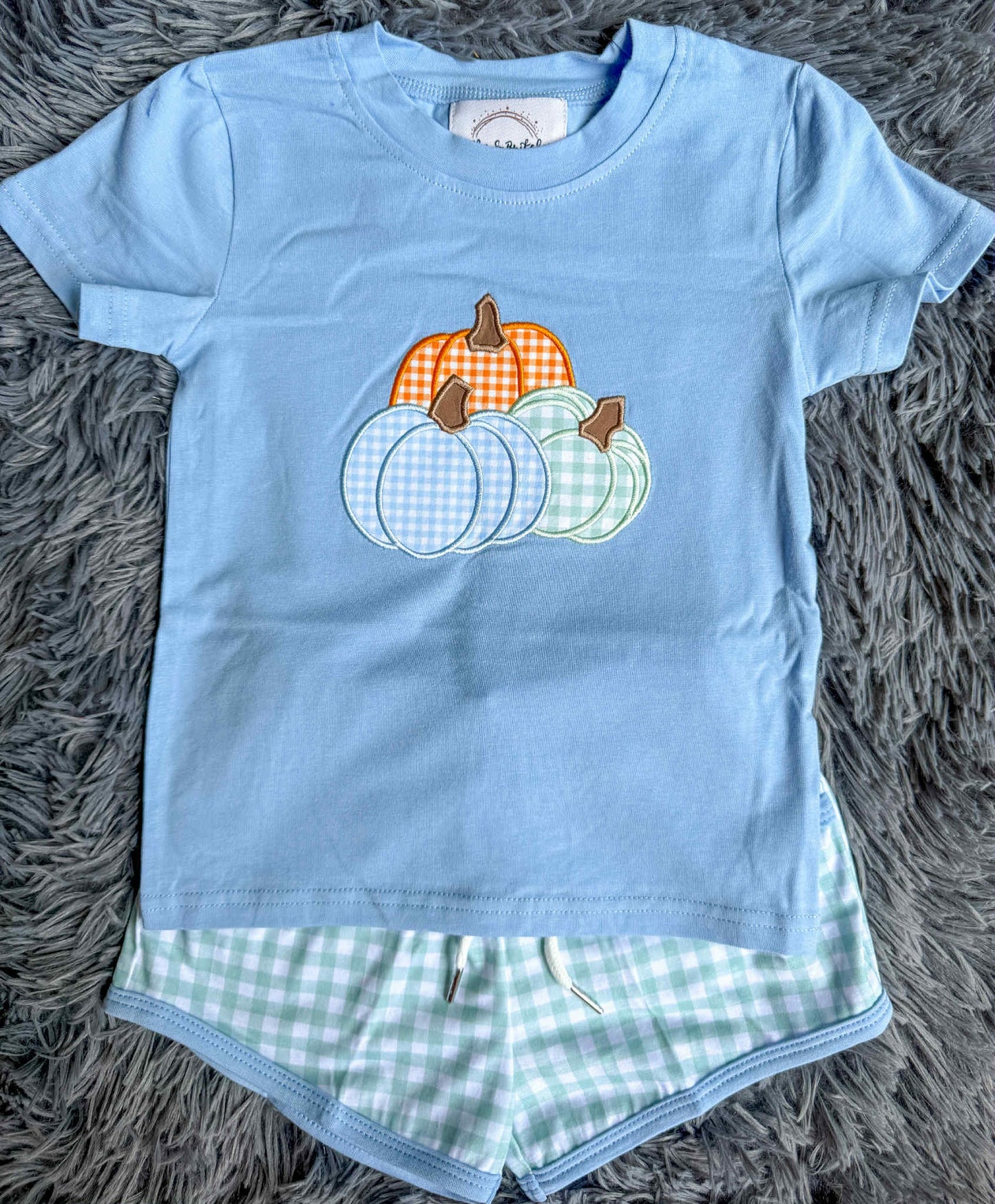 Plaid & Patchy Pumpkin Sibling Collection
