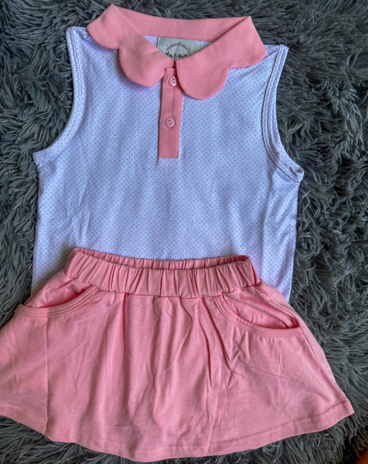 Bitty Dot Delight Skort Set