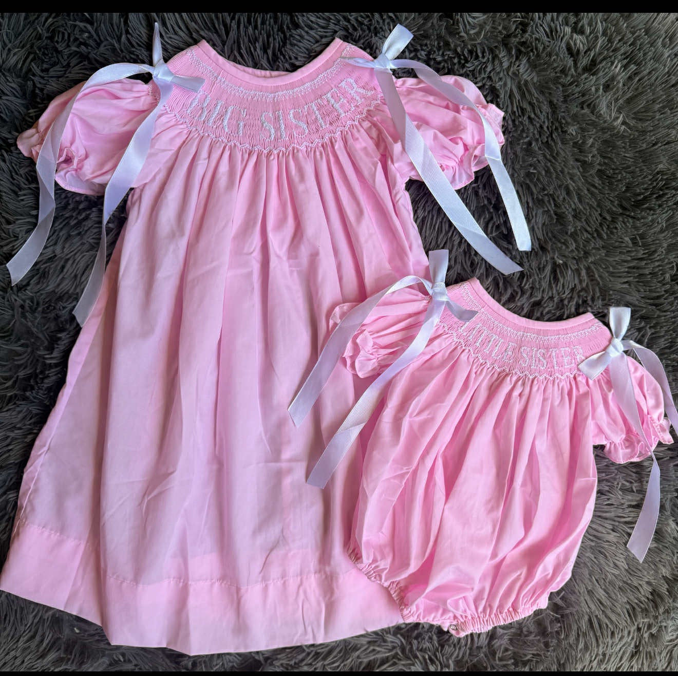 Pastel Smock Sister & Brother Collection