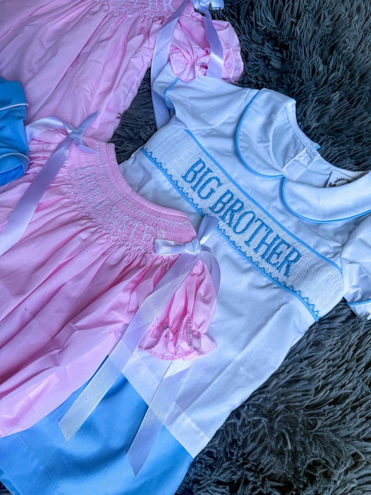 Pastel Smock Sister & Brother Collection