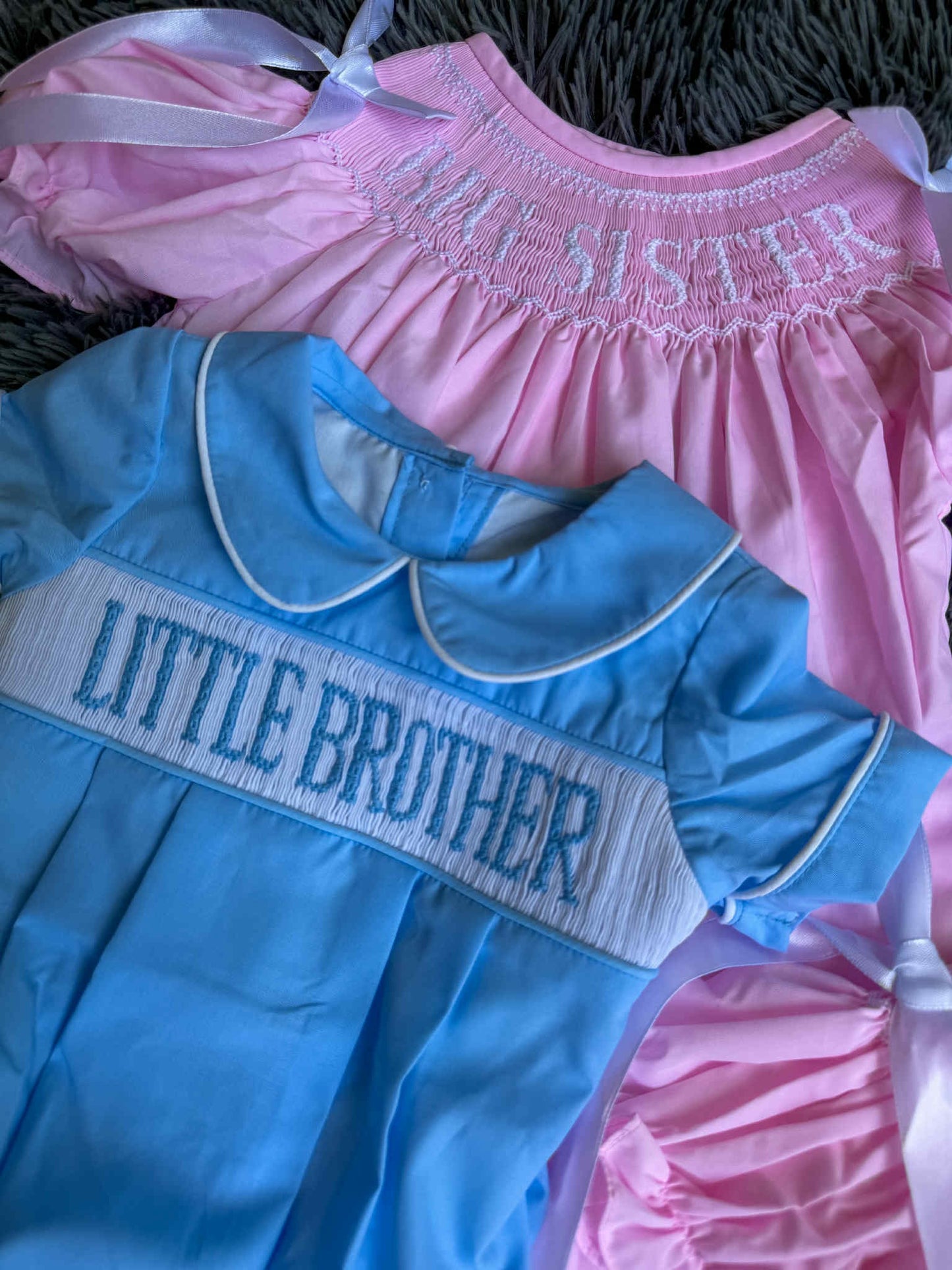 Pastel Smock Sister & Brother Collection