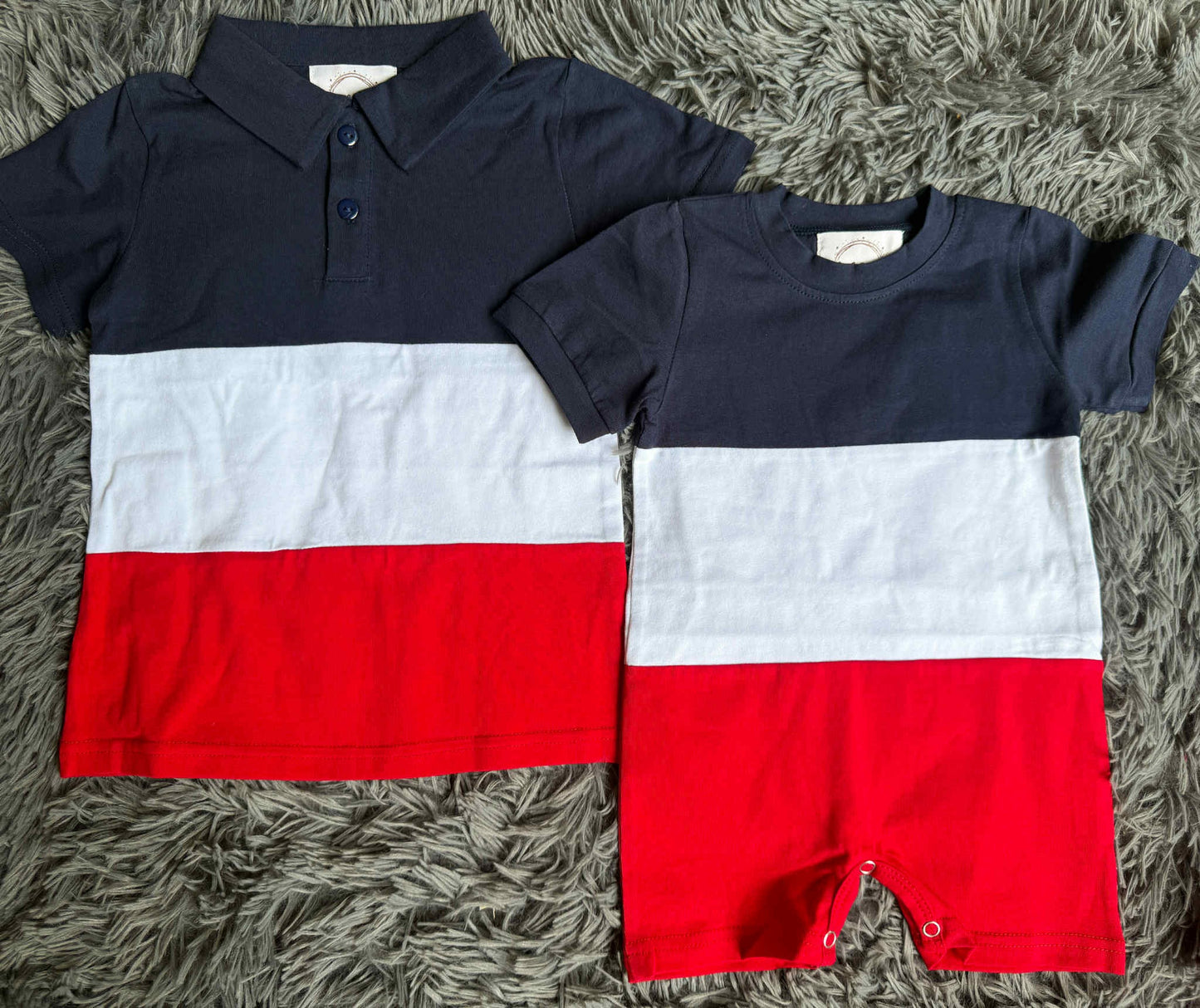 Colorblock Red, White & Blue Collection