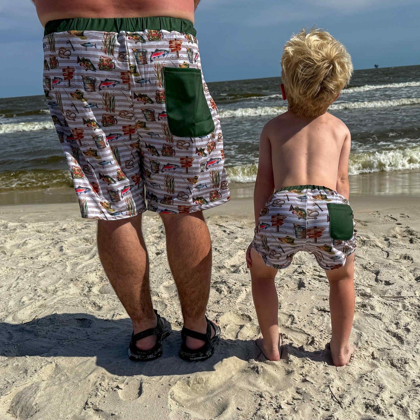 Keepin’ It Reel Daddy & Me Trunks