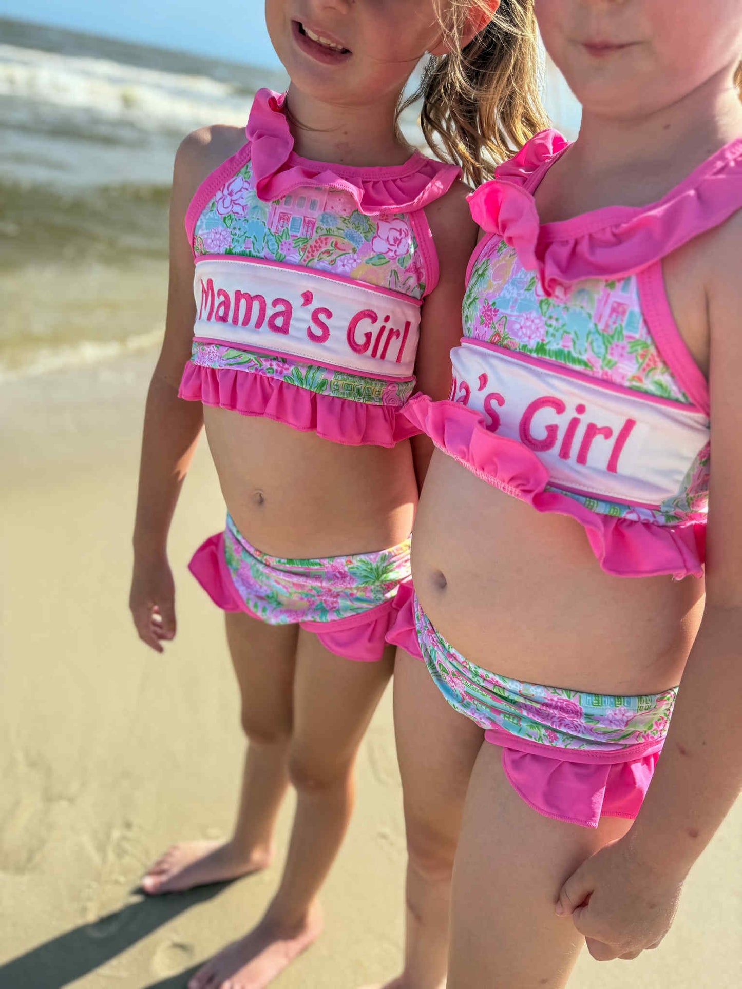 Mama’s Girl Embroidery Swim