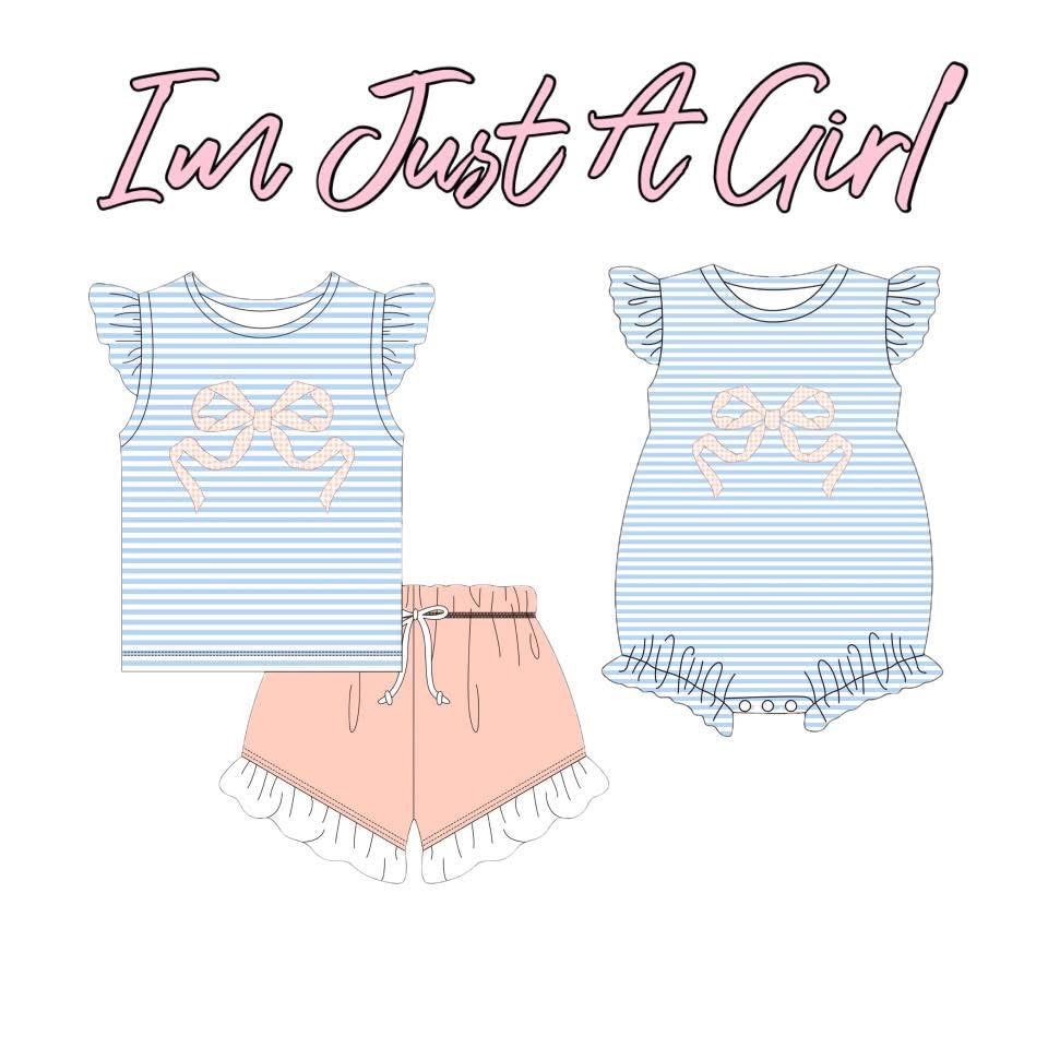 I’m Just A Girl Short Set
