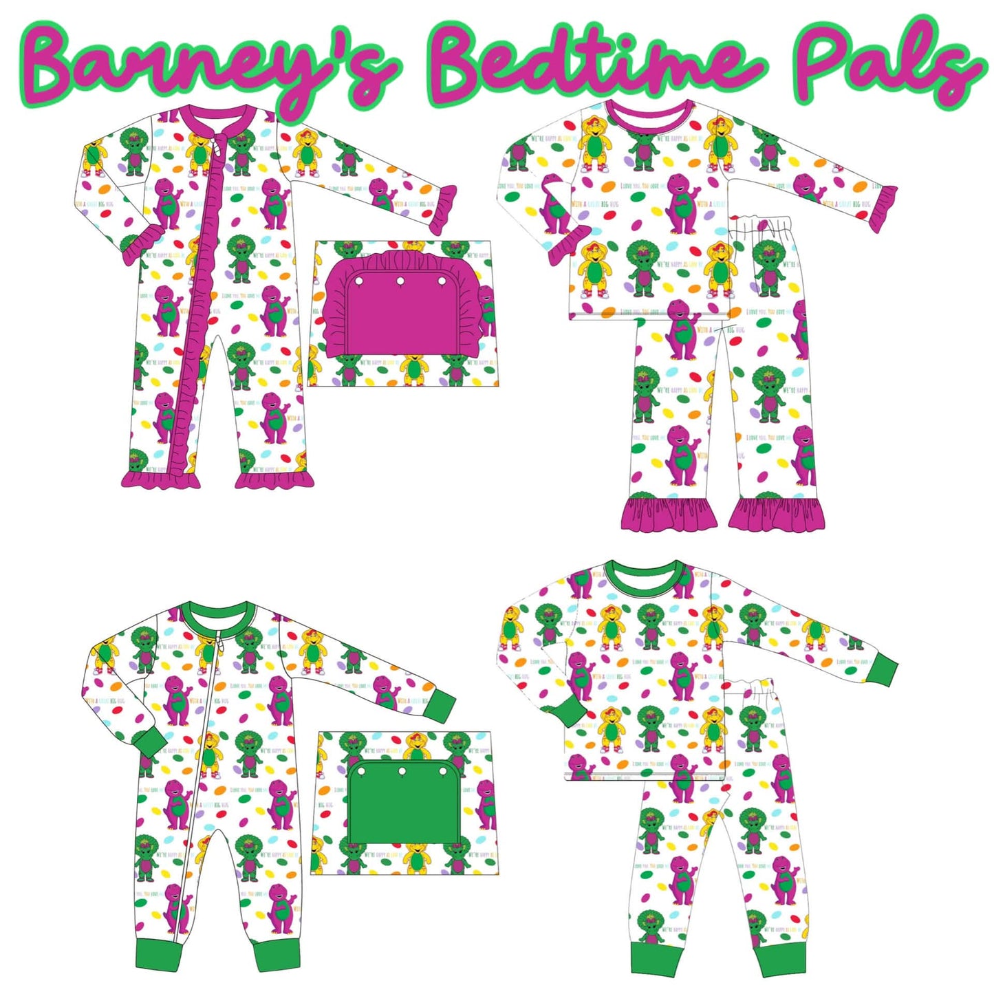WS PO#32 Barney’s Bedtime Pals ETA December to BBB