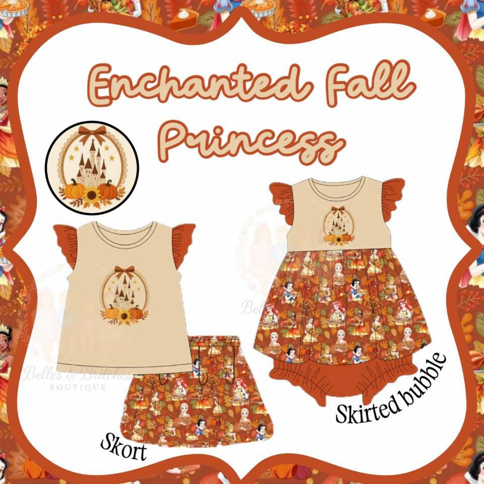 Enchanted Fall Princess Sister Collection