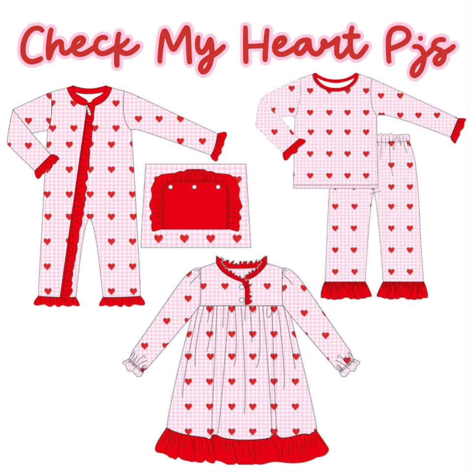 WS PO#33 Check My Heart PJs ETA December to BBB