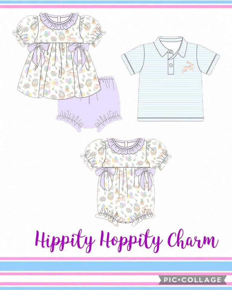 WS PO#40 Hippity Hoppity Charm ETA February to BBB