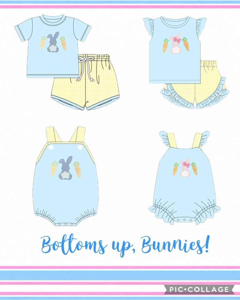 WS PO#40 Bottoms Up Bunnies ETA February to BBB