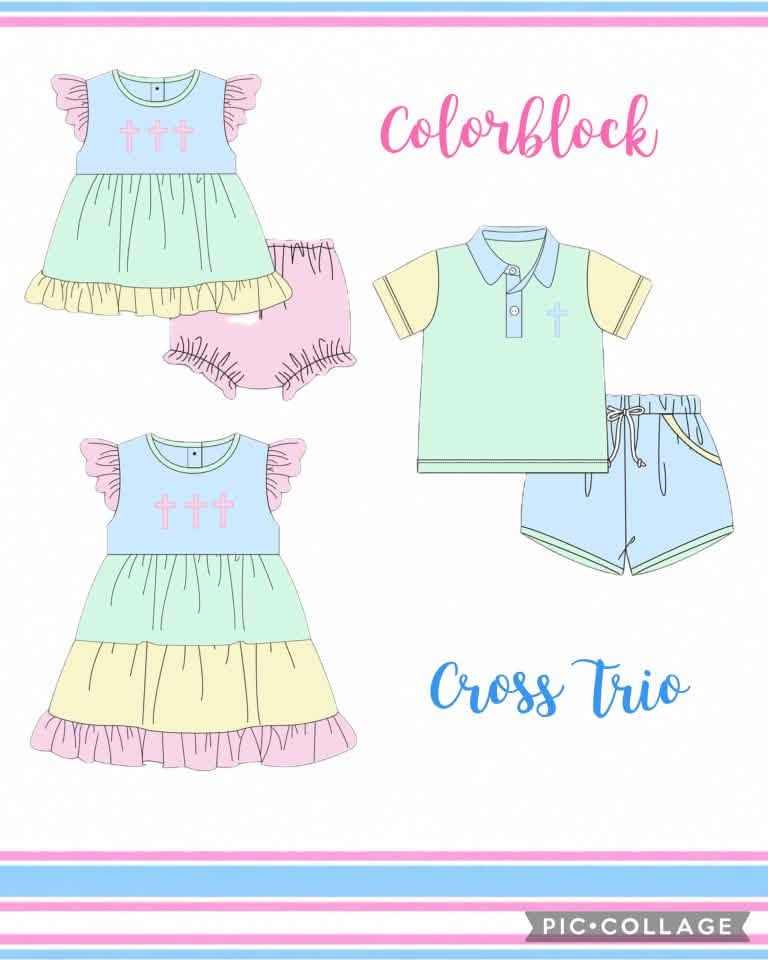 WS PO#40 Colorblock Cross Trio ETA February to BBB