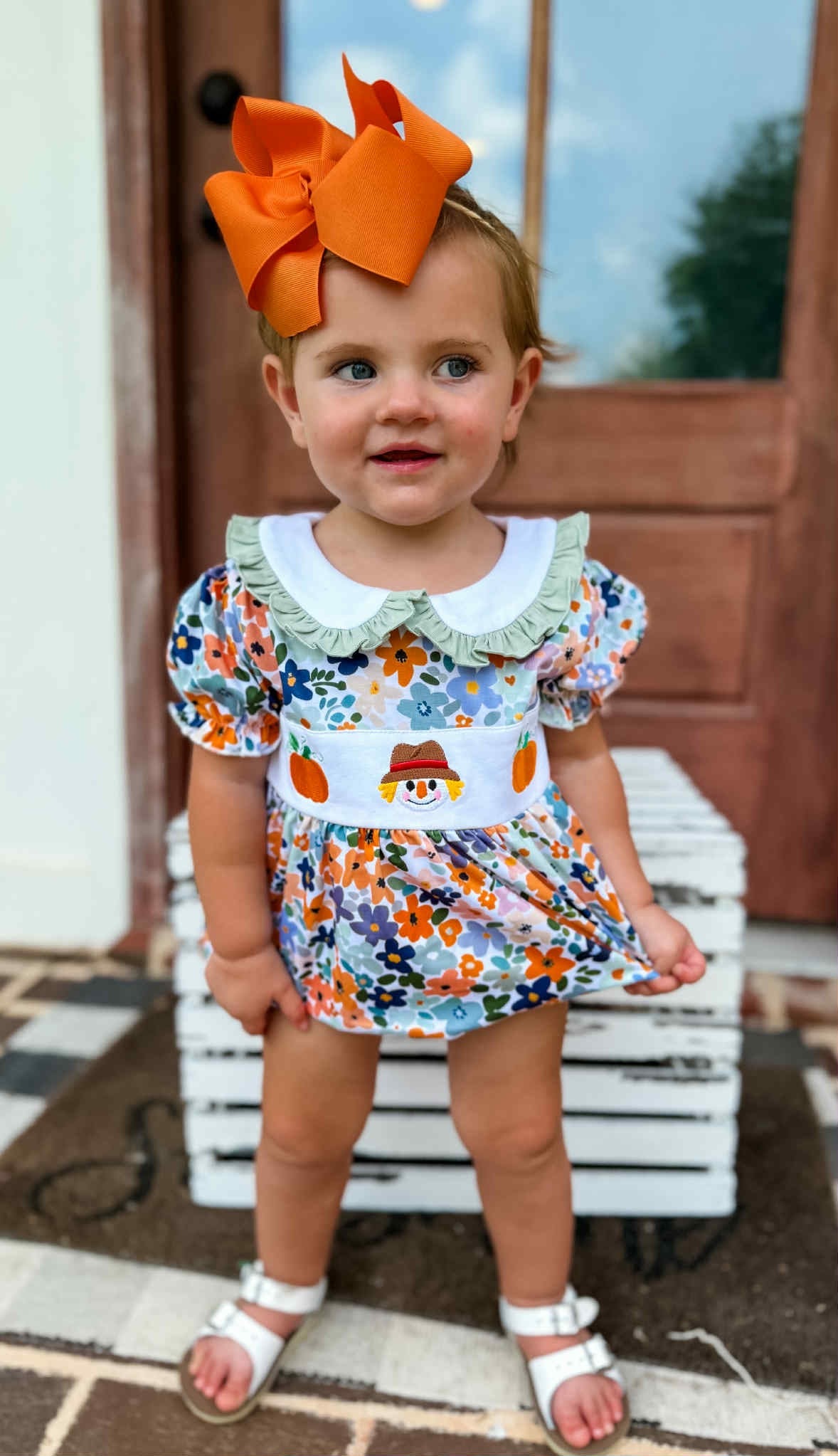 Scarecrow & Pumpkins Sibling Collection