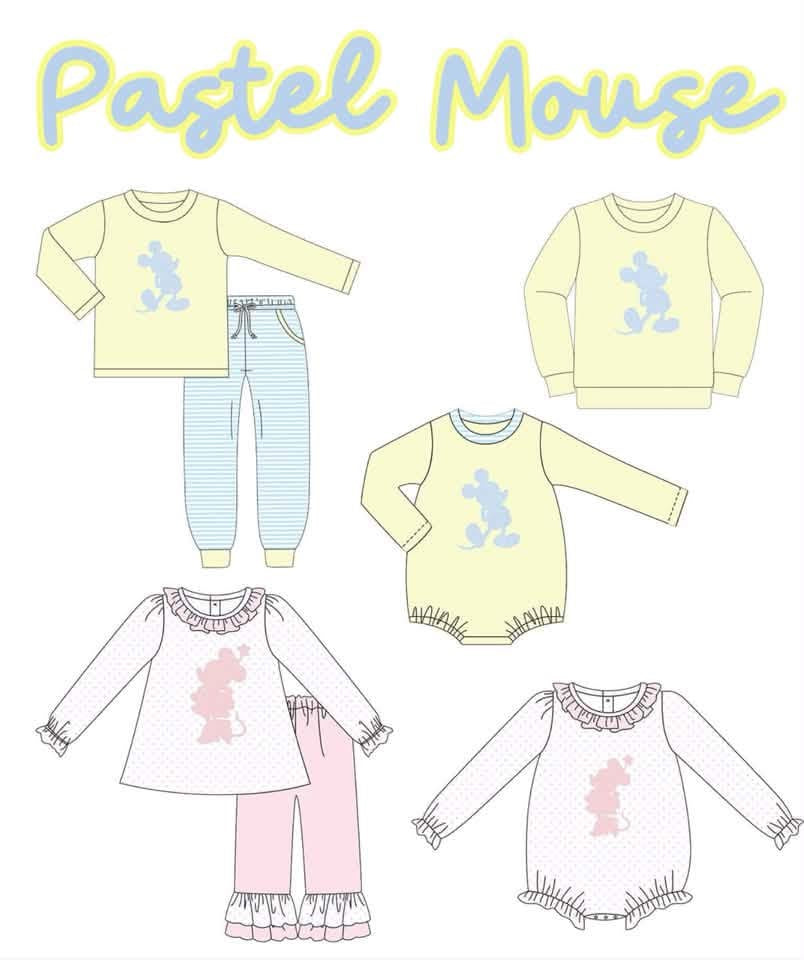 WS PO#35 Pastel Mouse ETA January to BBB
