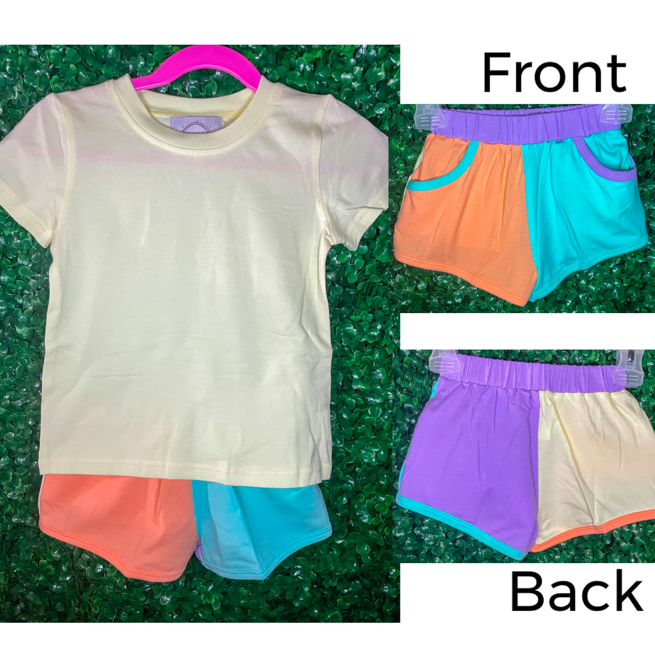 Springtime Colorblock Sibling Collection