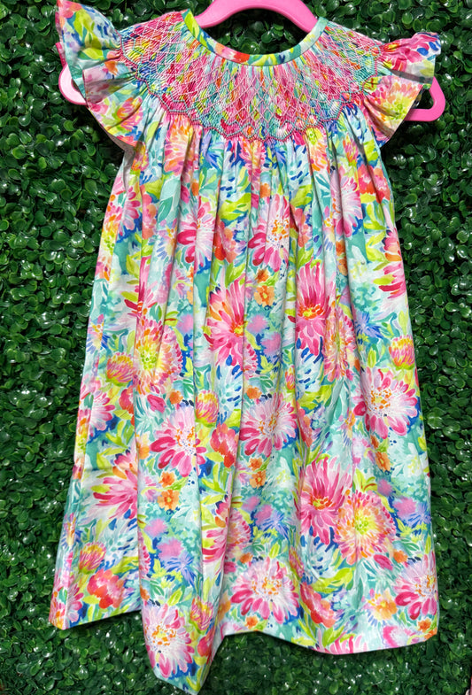 Floral Delight Smock
