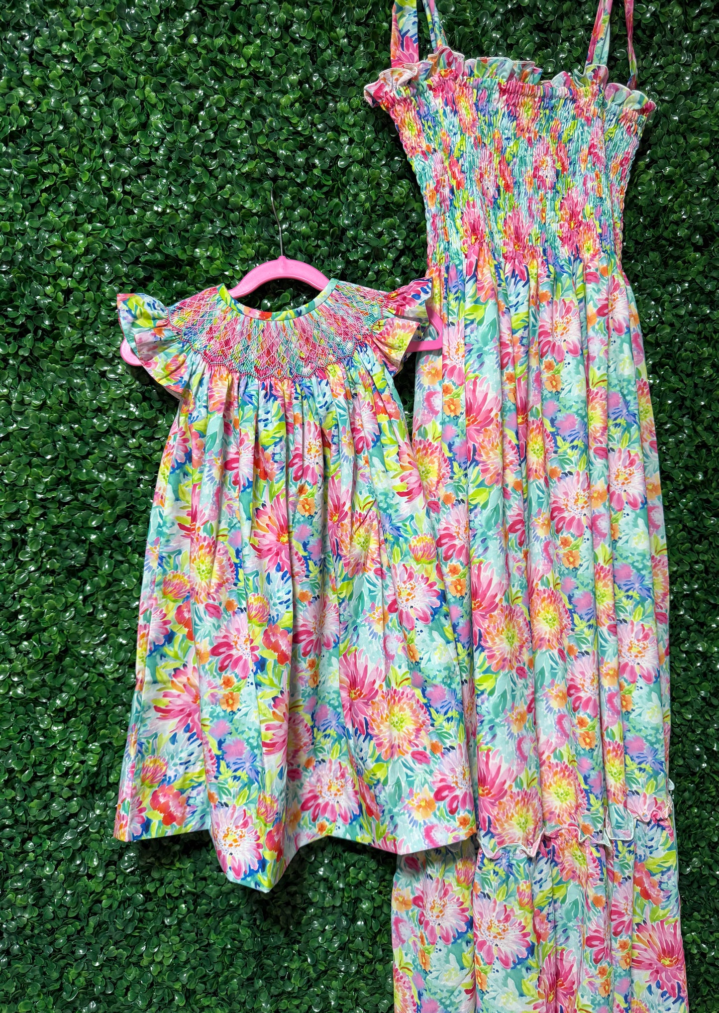 Floral Delight Smock Mommy & Me