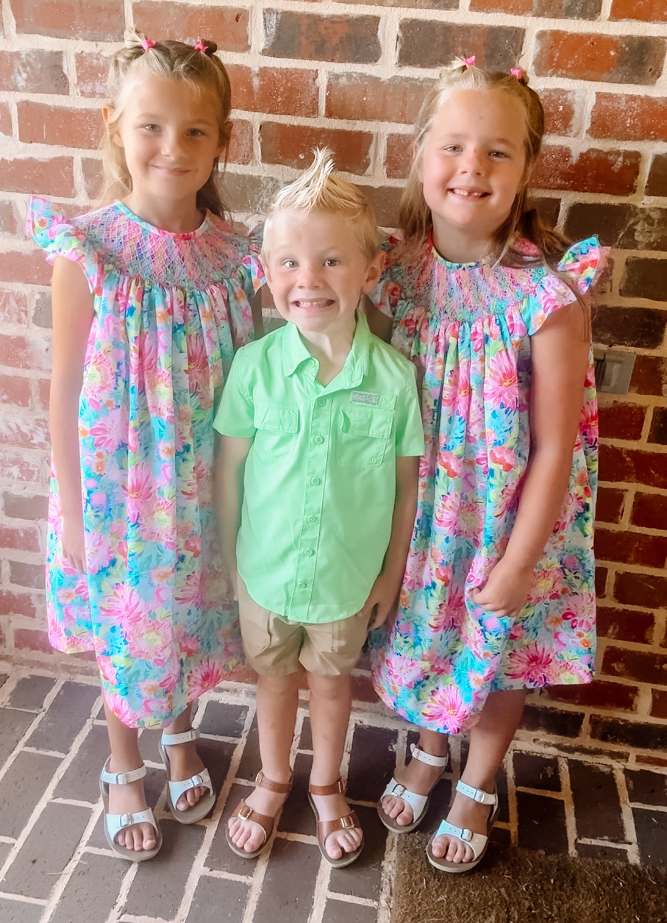 Floral Delight Smock Mommy & Me