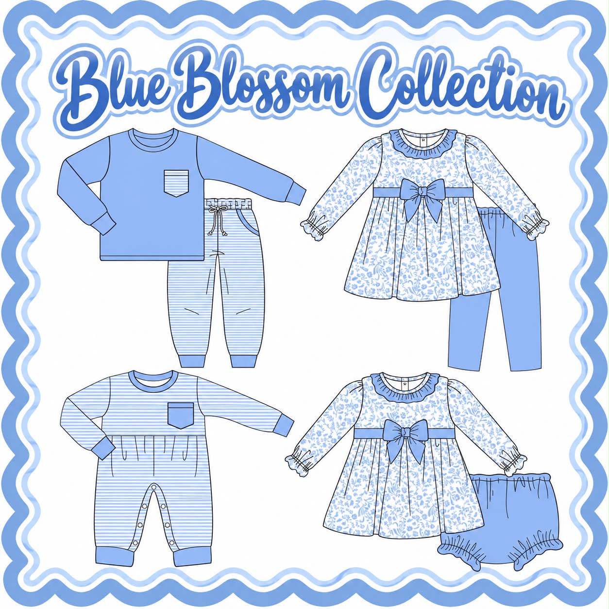 WS PO#38 Blue Blossom Collection ETA January to BBB