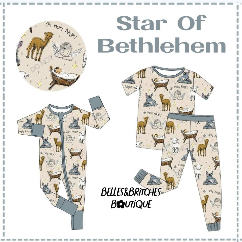 Star of Bethlehem Bamboo Zippie
