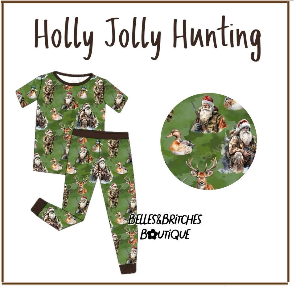 Holly Jolly Hunting Bamboo