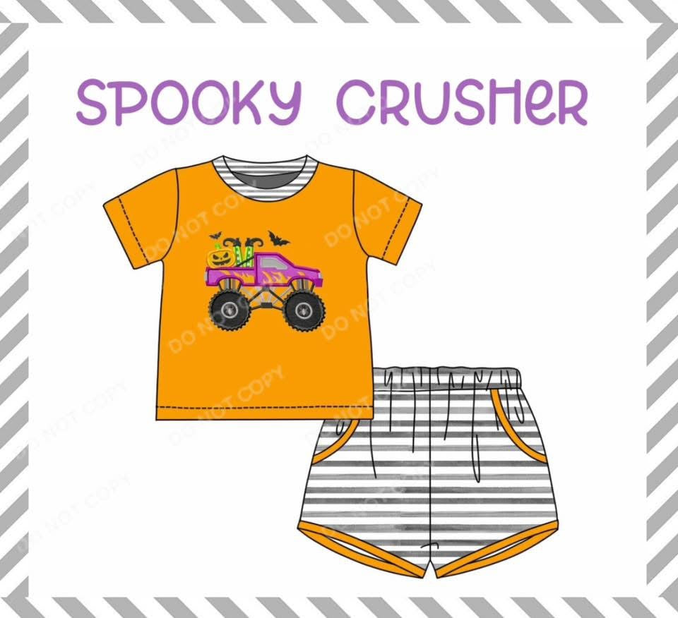 Spooky Crusher Short Set
