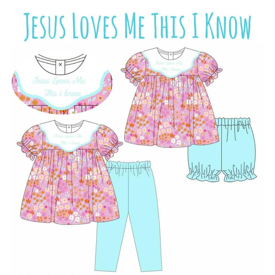 Jesus Loves Me This I Know Short Set