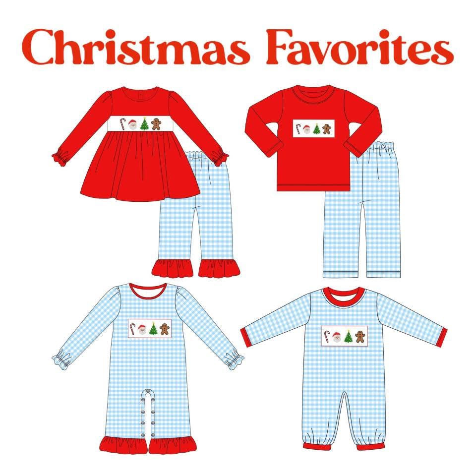 Christmas Favorites Romper Collection